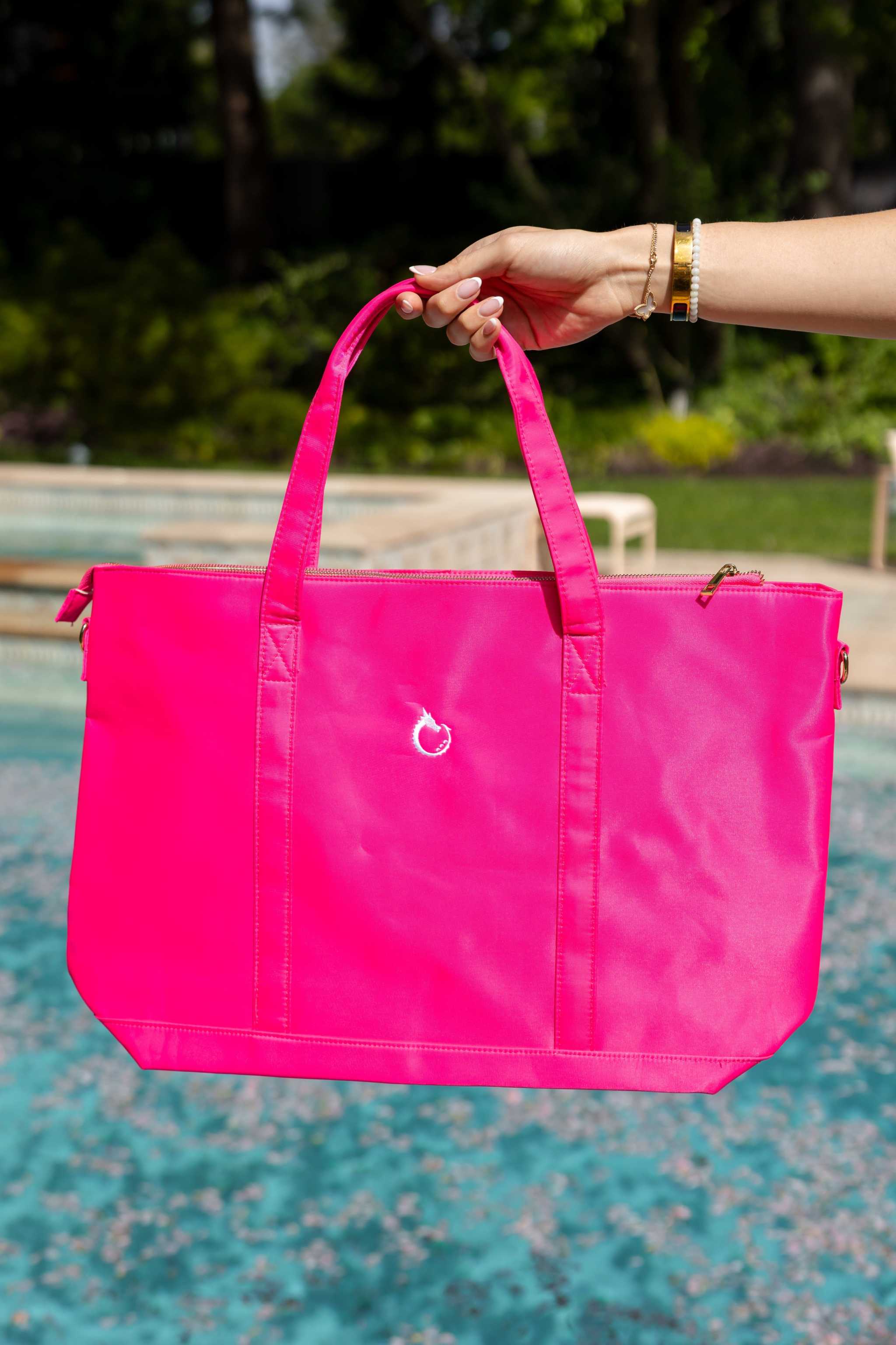 Power Pink Tote Bag – Stylish, Durable, Everyday Carryall for Women