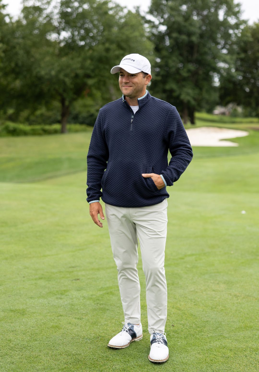 The Debut Quarter-Zip - Navy