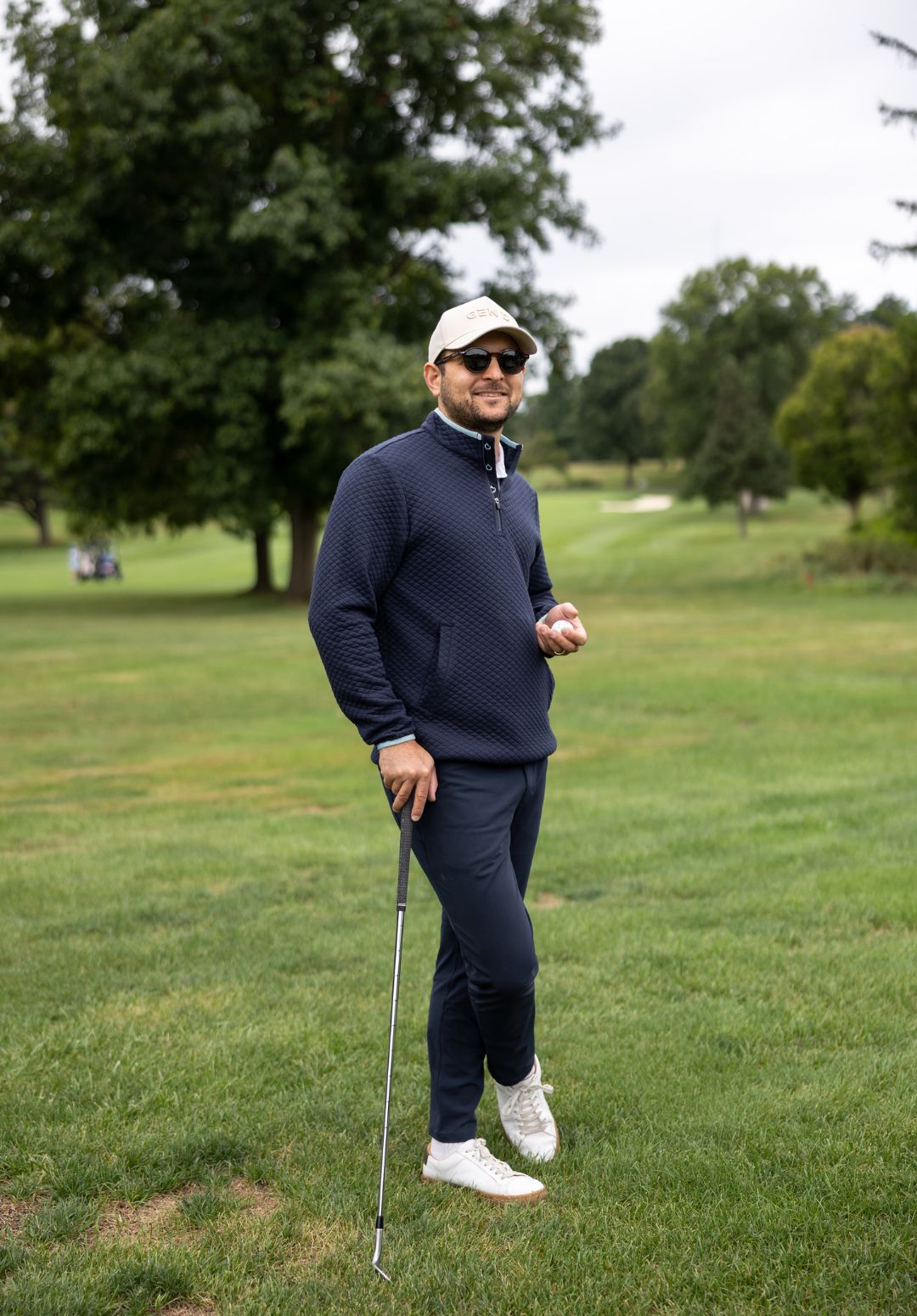 The Debut Quarter-Zip - Navy