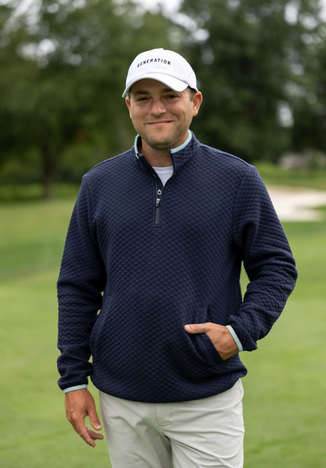 The Debut Quarter-Zip - Navy