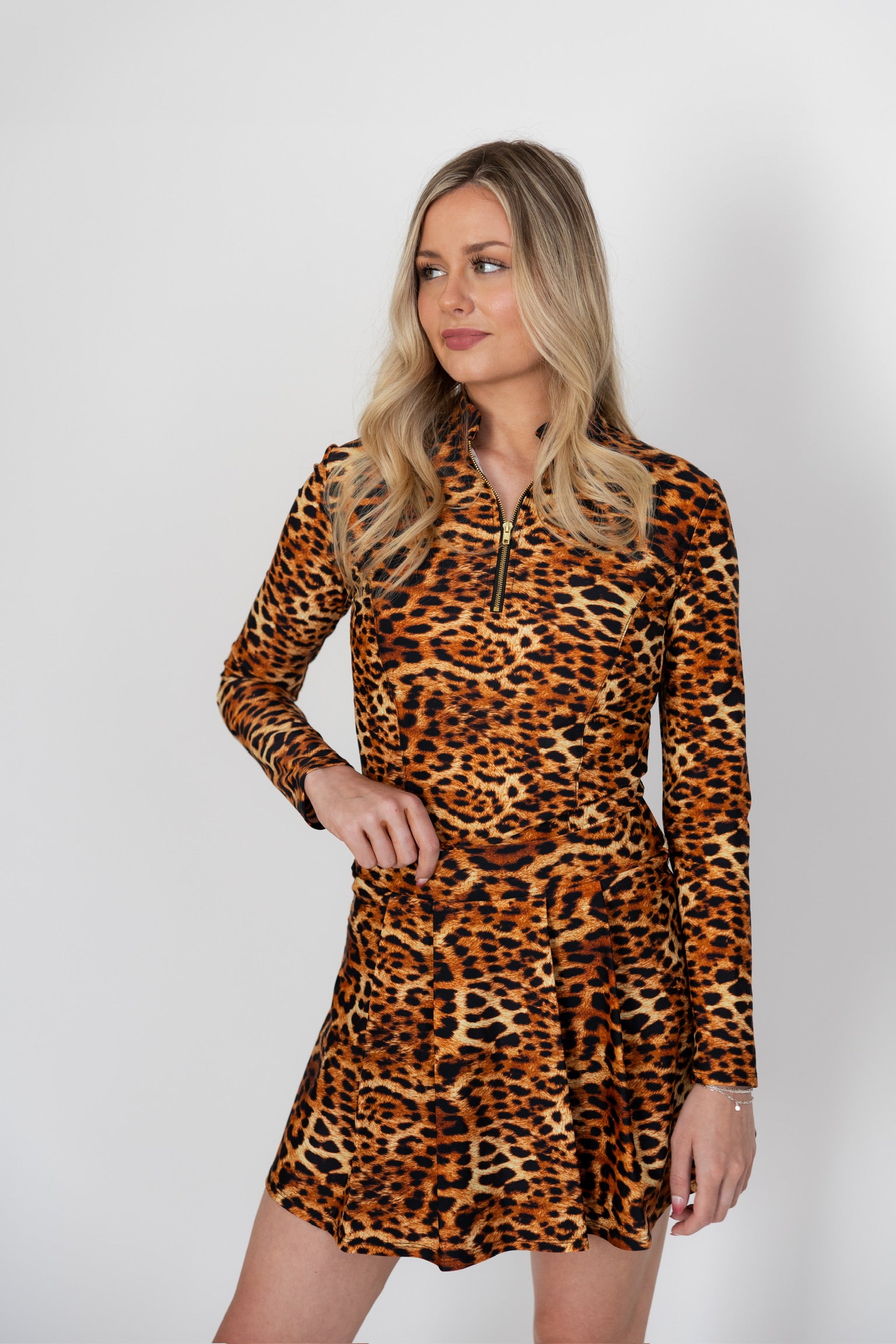 Leopard All Day Every Day Skirt - Tall