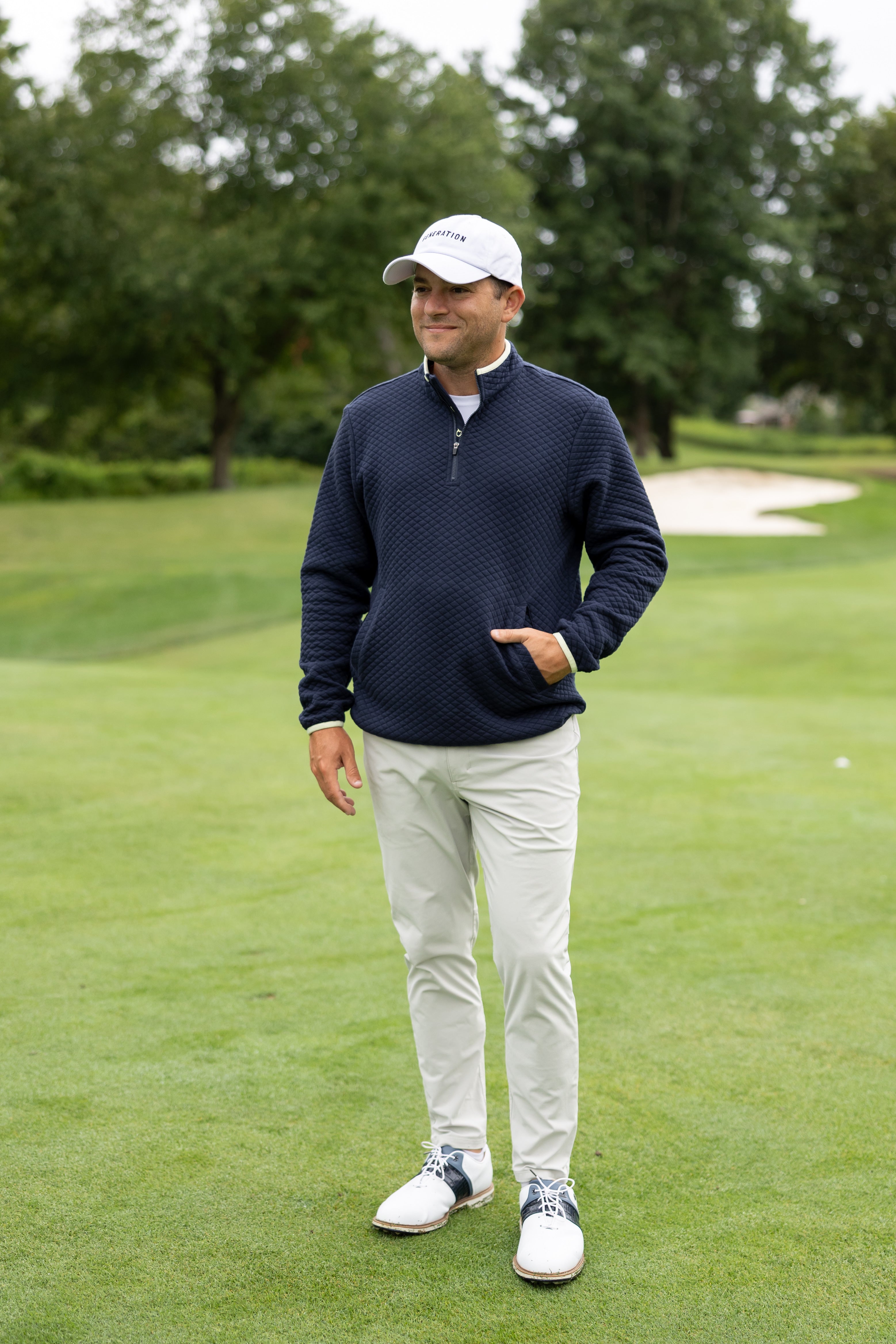 The Debut Quarter-Zip - Navy