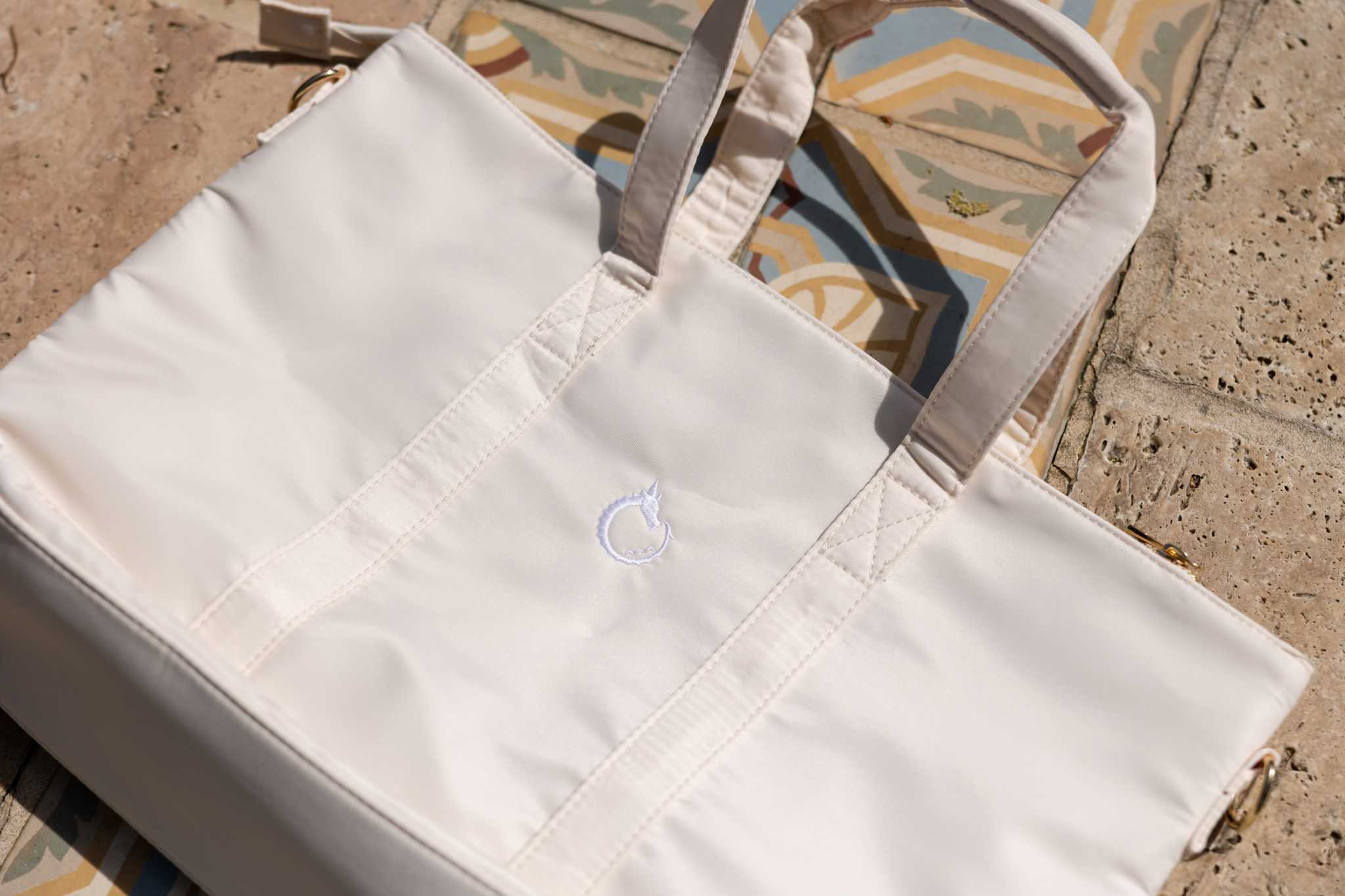 Medium Ivory Tote - Elegant & Versatile Tote Bag for Women & Men