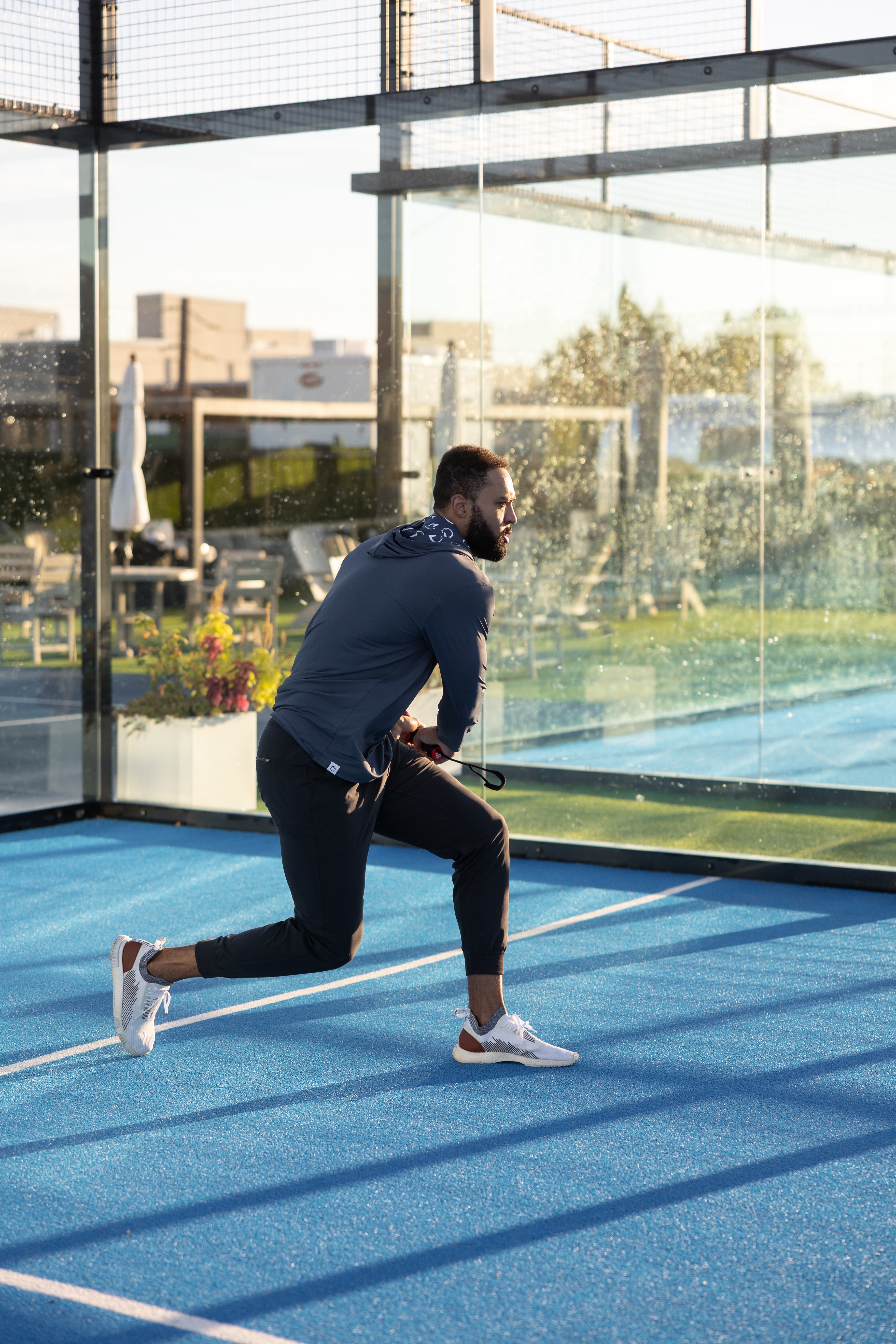 Founder's Featherweight Hoodie - Steel Blue