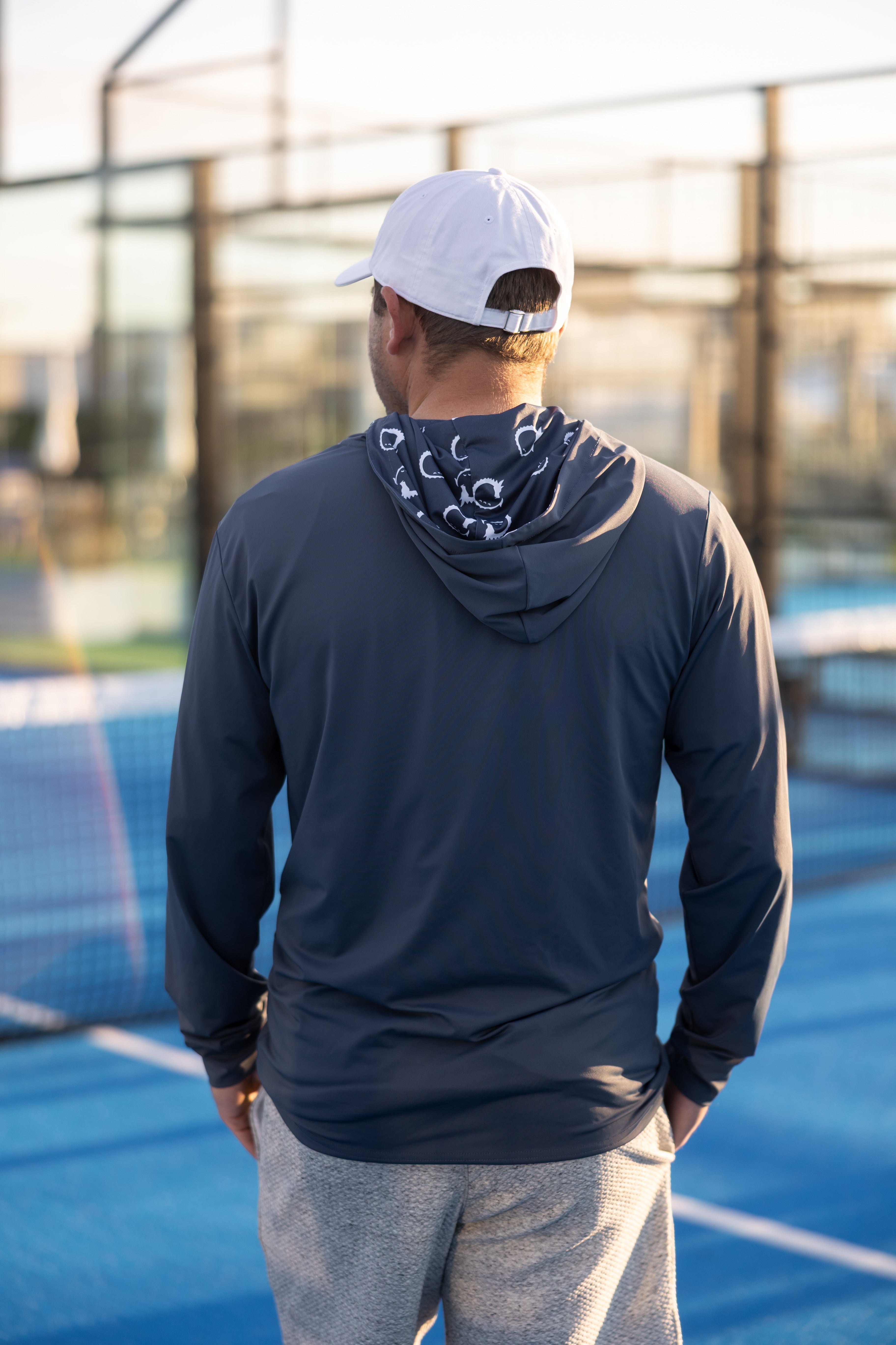 Founder's Featherweight Hoodie - Steel Blue