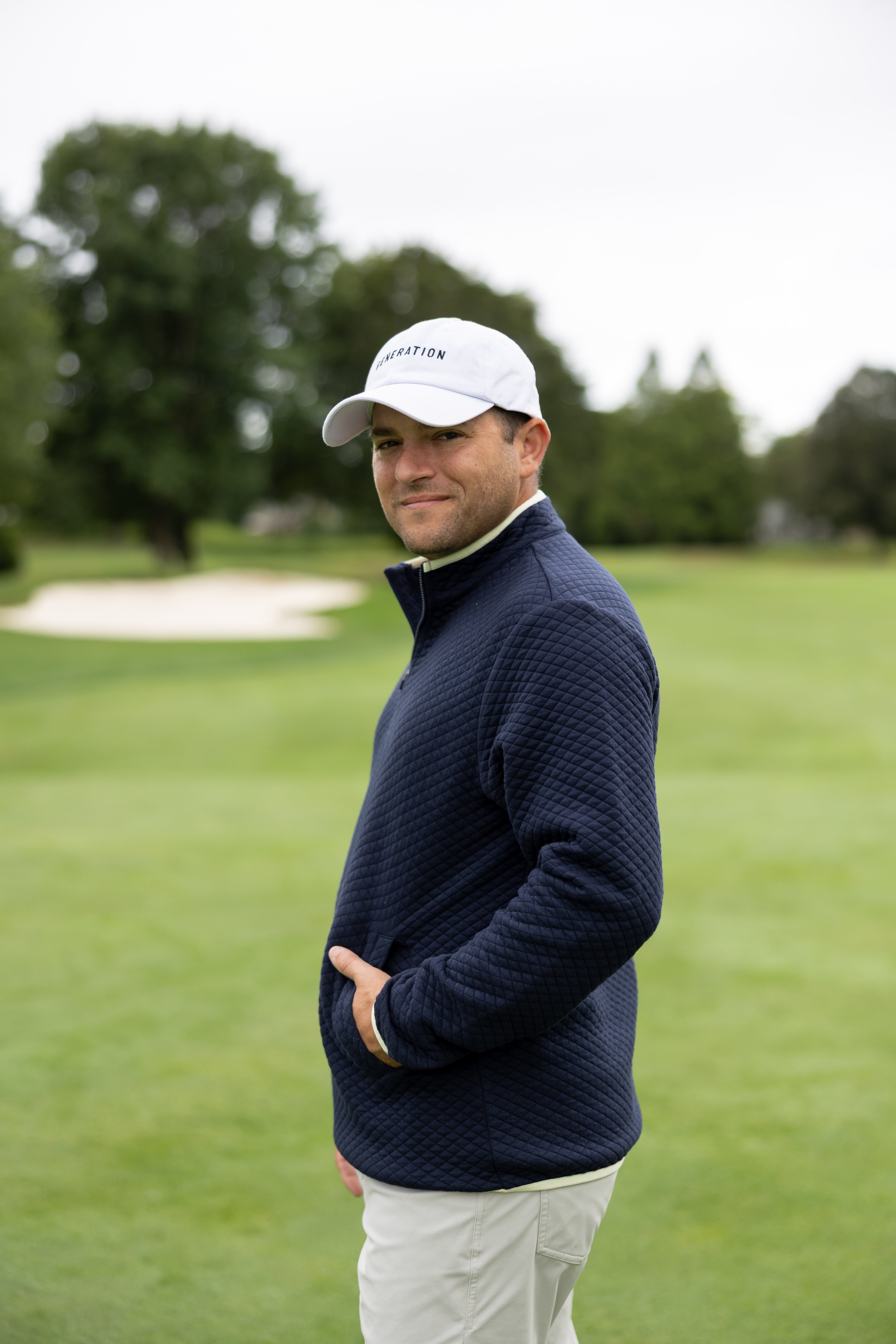 The Debut Quarter-Zip - Navy
